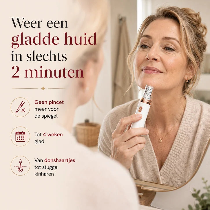 Svelora 2-in-1 Gezichtsepilator