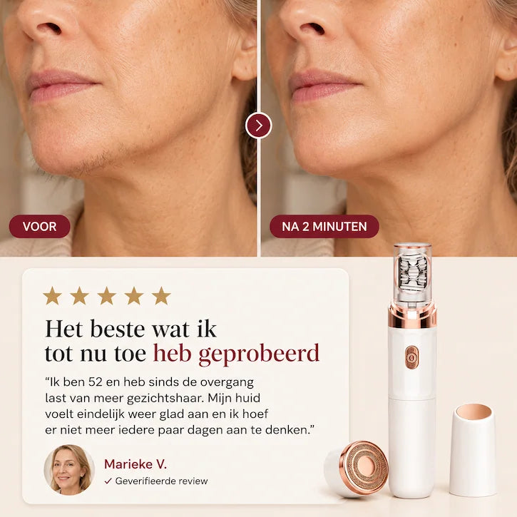 Svelora 2-in-1 Gezichtsepilator